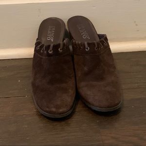 Franco Sarto "Farris" Suede Mules